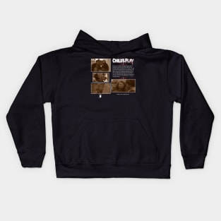 Child's Play (1988) Synopsis Design Kids Hoodie